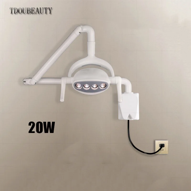 TDOUBEAUTY Wall-Mounted LED Oral Light Pet Shop Beauty Tattoo Surgery Lamp Surgical Examination Lamp Shadowless Plastic Surgery