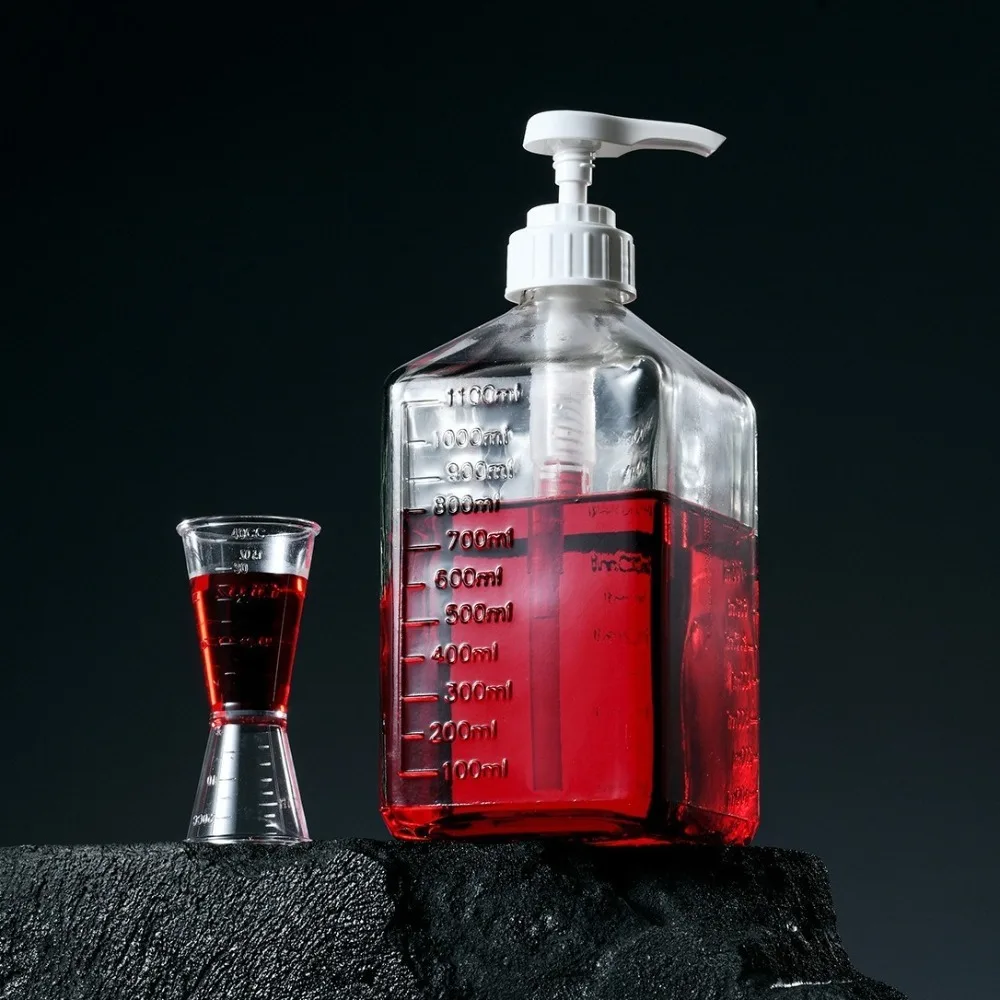 

Plastic Fructose Squeeze Bottle Fructose Quantitative Multi-Function Press Type Syrup Bottle Portable Syrup Glass Bottle