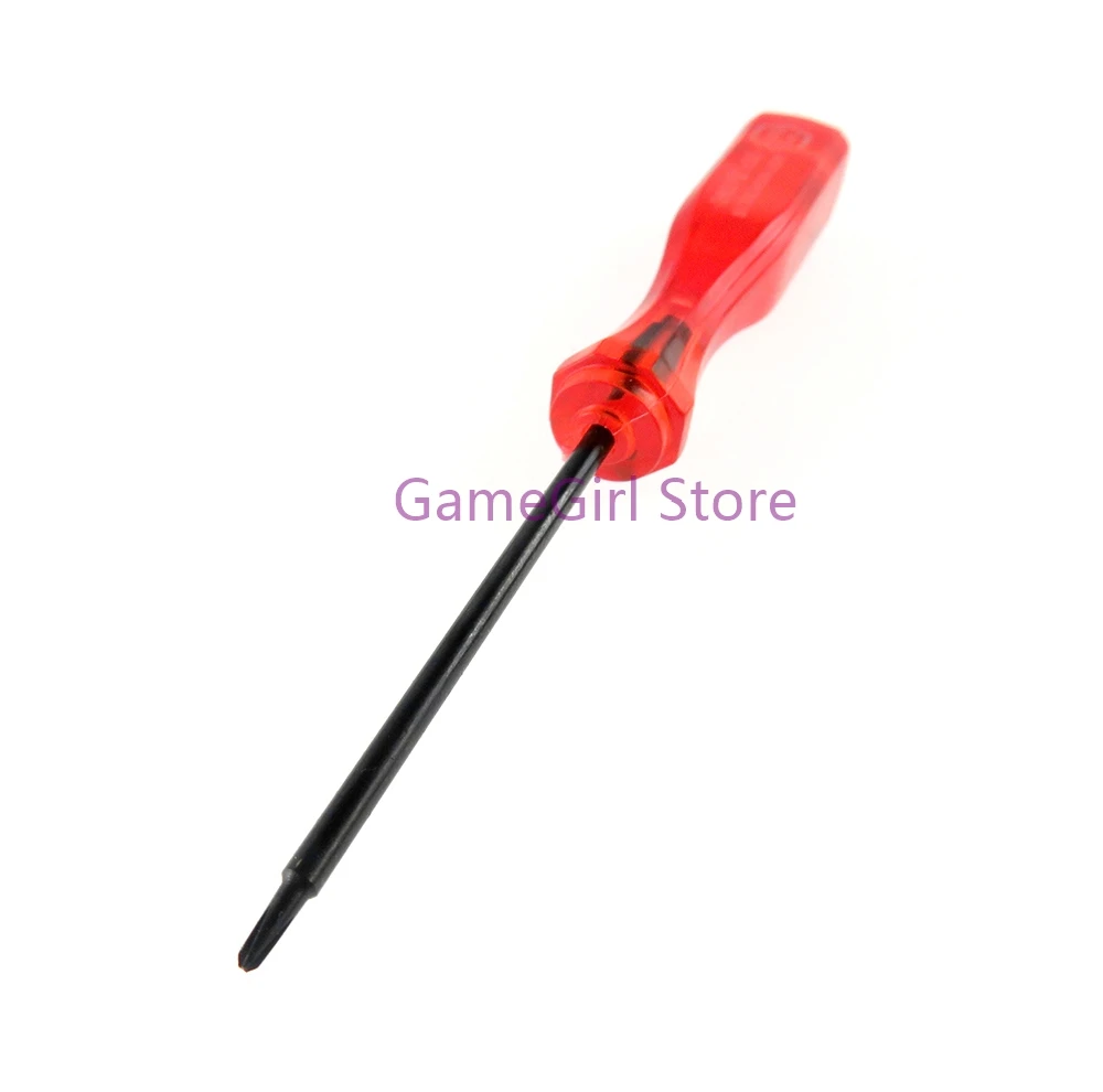 2pcs For NS Switch Joy-Con PSP GBA DS 3DS XL Disassembly  Repair Tool 1.5MM Y Type Red Screwdriver