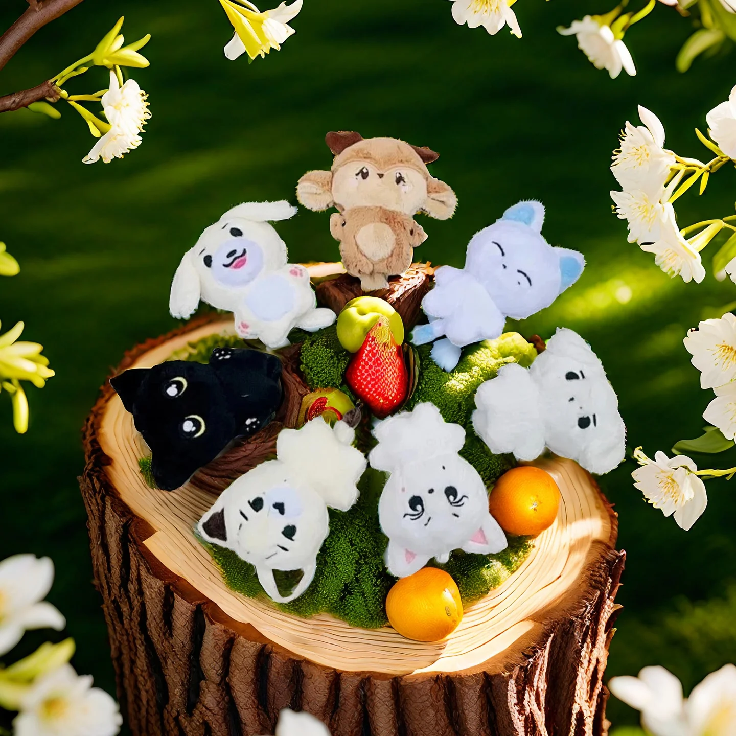 Kpop أفخم JUNGWON HEESEUNG JAY JAKE SUNGHOON محشوة اللعب كيرينغ Kawaii الكرتون قلادة اكسسوارات حقيبة المشجعين هدية #1