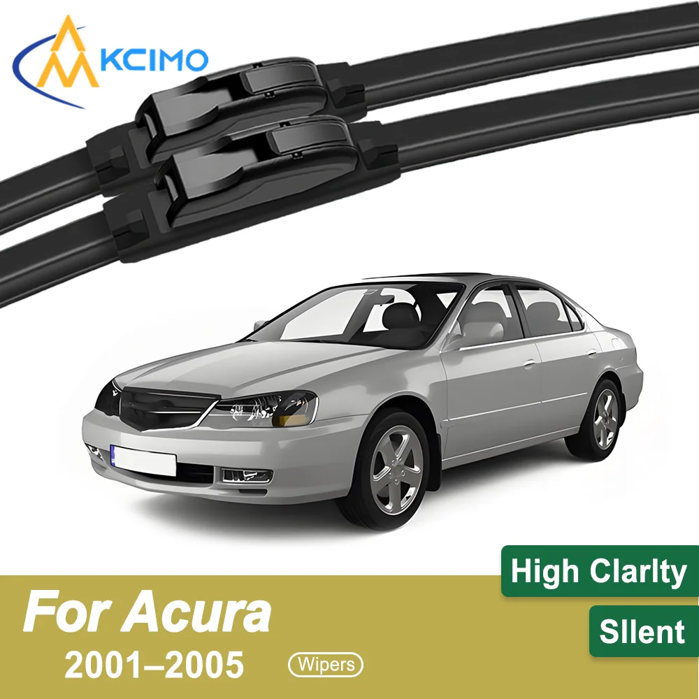 

Premium 2-Pack Windshield Wipers Compatible For Acura EL 2001–2005 All-Weather Durability for Safe Driving