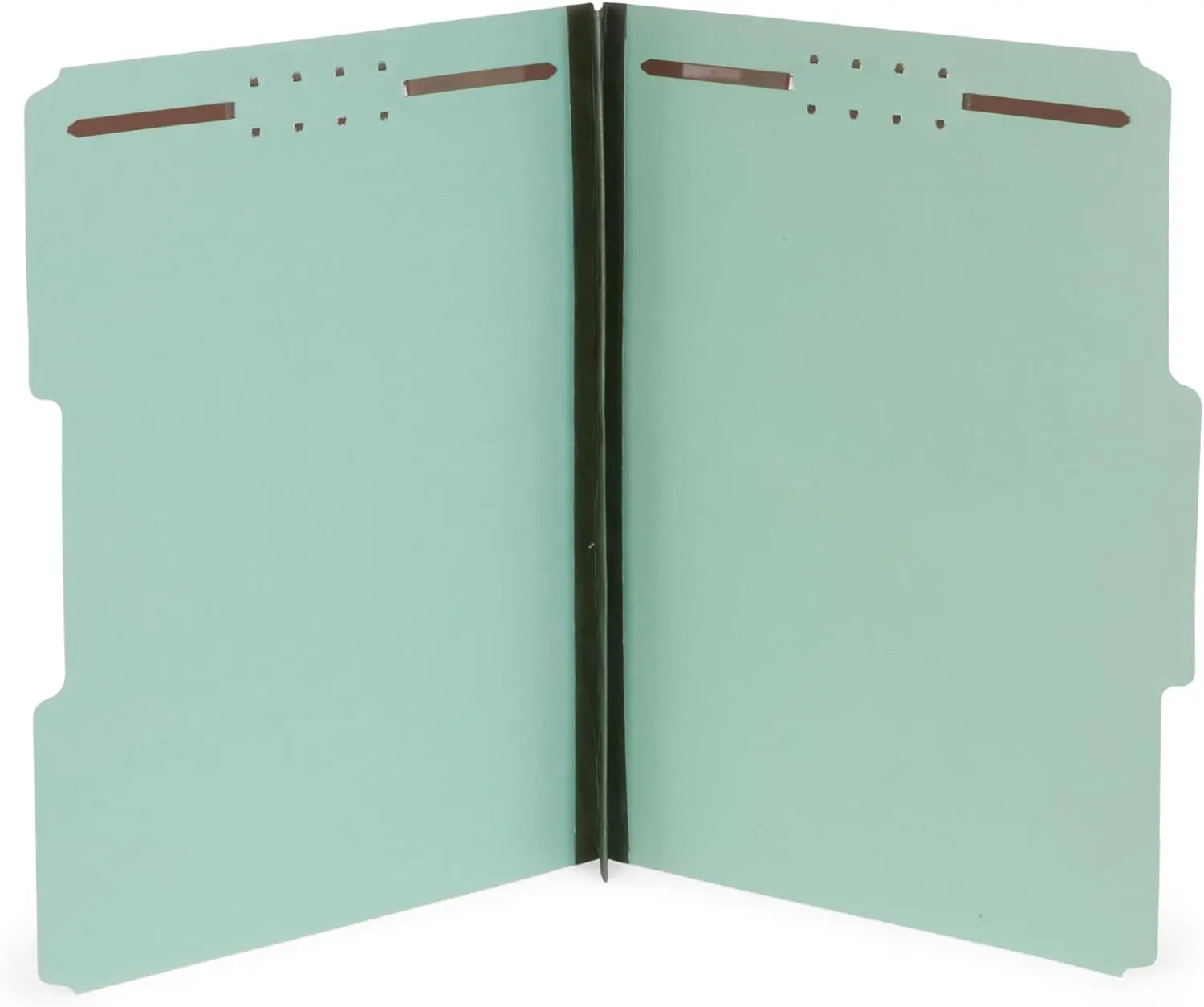 

Blue Summit Pressboard File Folders, 2 inch Expansion Pressboard Folders Letter Size, Pressboard Folders with Fasteners, Gray