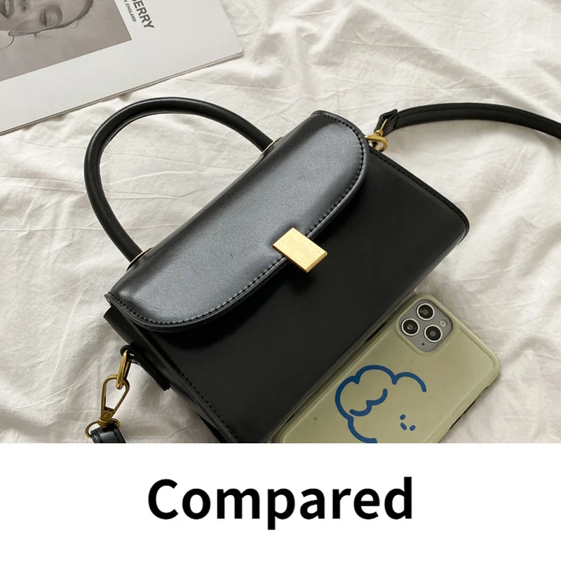 Crossbody Bags Women Versatile French Style Shoulder Handbag Chic All-match High Street Fashion Cross-body Bag Mujer Temperament