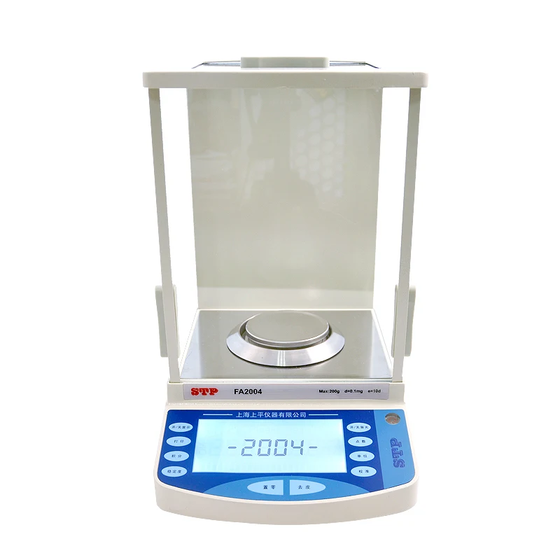 FA1004/FA2004 1/10,000 high-precision electronic analytical balance large screen 0.0001g