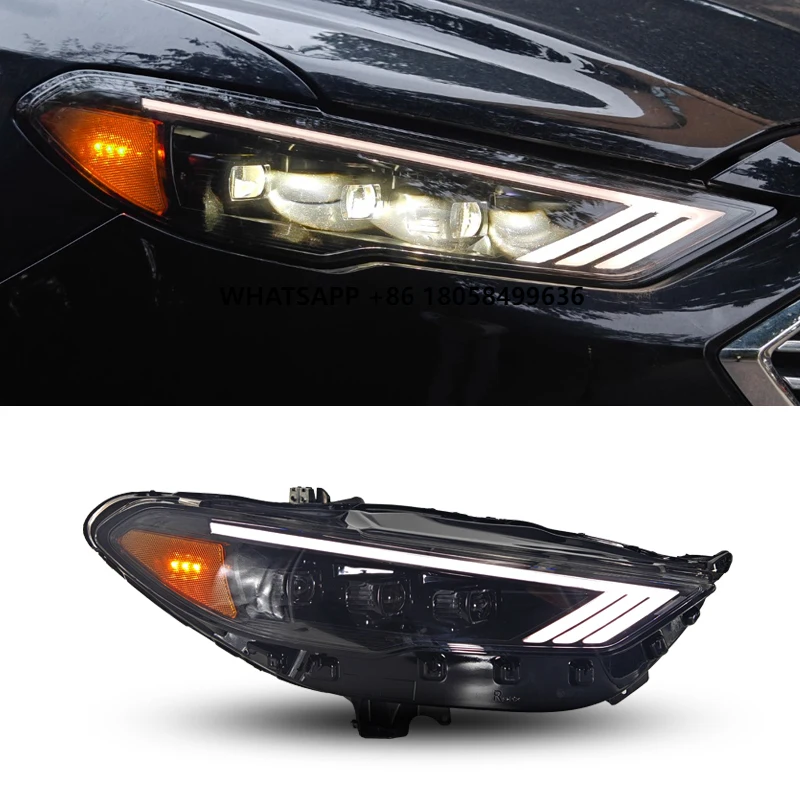 

GP Motion Auto Part LED Lamp Headlight for Ford Mondeo Fusion 2017-2021 Projector Front Lamp Assembly Manufacturer Factory