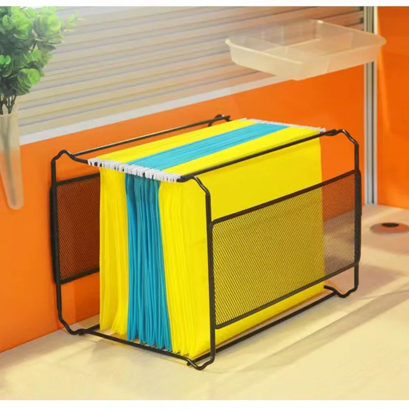 A4 FC Hanging File Folder PP Waterproof Suspension File with Tab Extra Capacity Expanding File Organizer For Home School Office