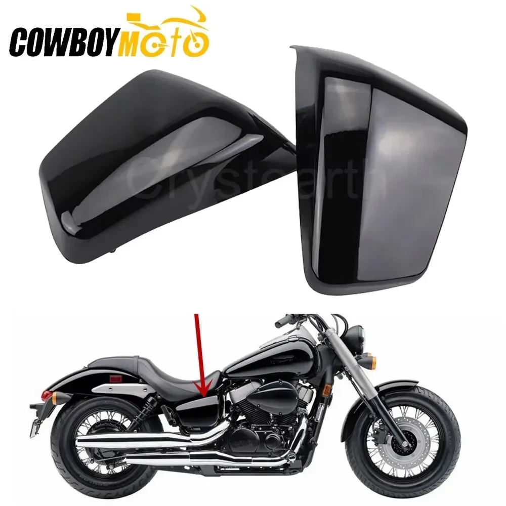 

Боковой обтекатель для аккумулятора мотоцикла, Защитная крышка для Honda Shadow ACE 750 VT750 VT400 VT 400 2004-2011 2005 2006 2007 2008 2009 2010