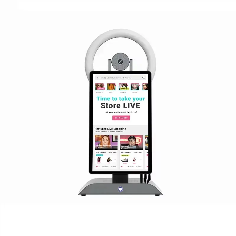 Tvision Livestreaming Equipment Mobile Live Streaming Equipment Video Switcher All-in-one hine Live Broadcast Equipment