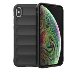 Case For iPhone X XR XS Max Back Cover Case Shockproof Armor Phone Cases Liquid Silicone Anti-fall Funda Coque