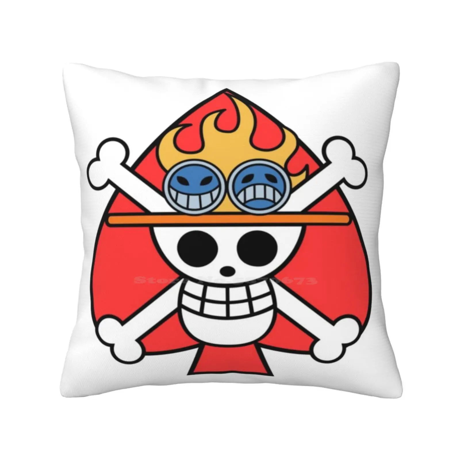 Jolly Roger Ace Fashion Sofa Throw Pillow Cover Pillowcase Ussop Ace Nami Robin Luffy Zoro Chopper Franky Brook Sanji Jinbe