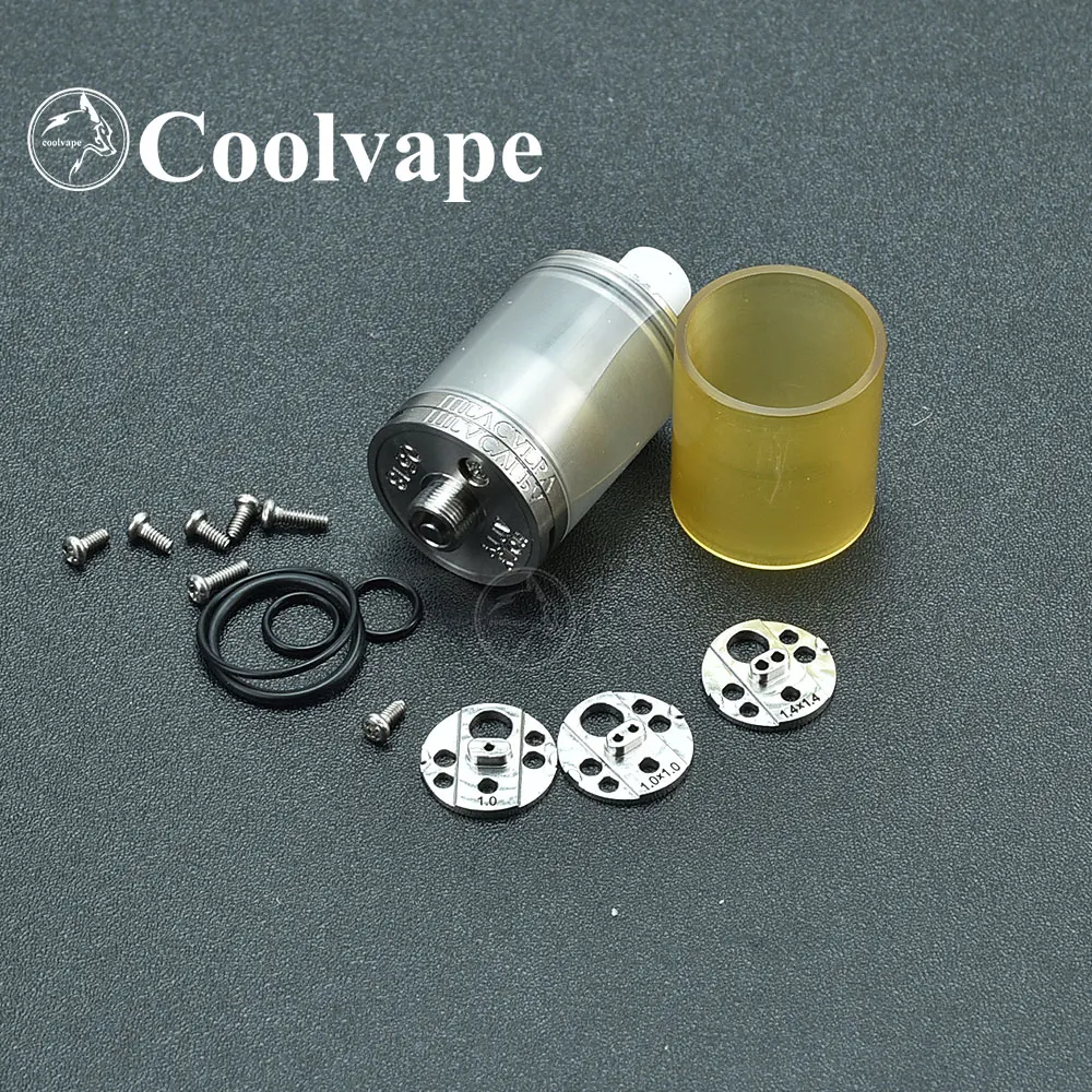 WOLFCOOLVAPE Vaporizer Holy Atty Mea Culpa MTL 22mm Vape Atomizer RTA Tank Vaporizer 316ss 3.5ml rta atomizer tank - main product image