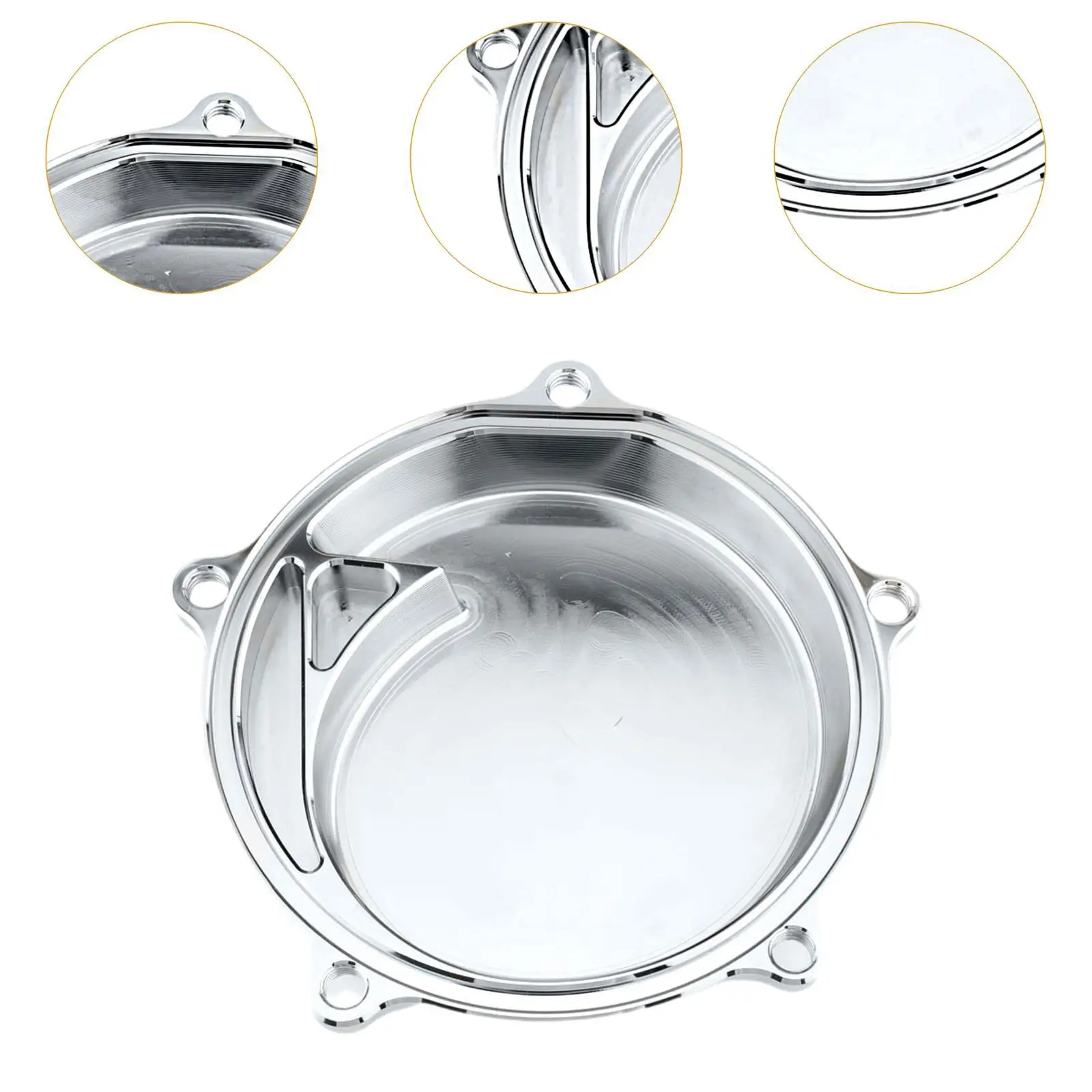 Aluminum Alloy Water Pump Cover Kit High Performance Motorcycle Parts Wear Resistant Replacement for Yamaha Vmax