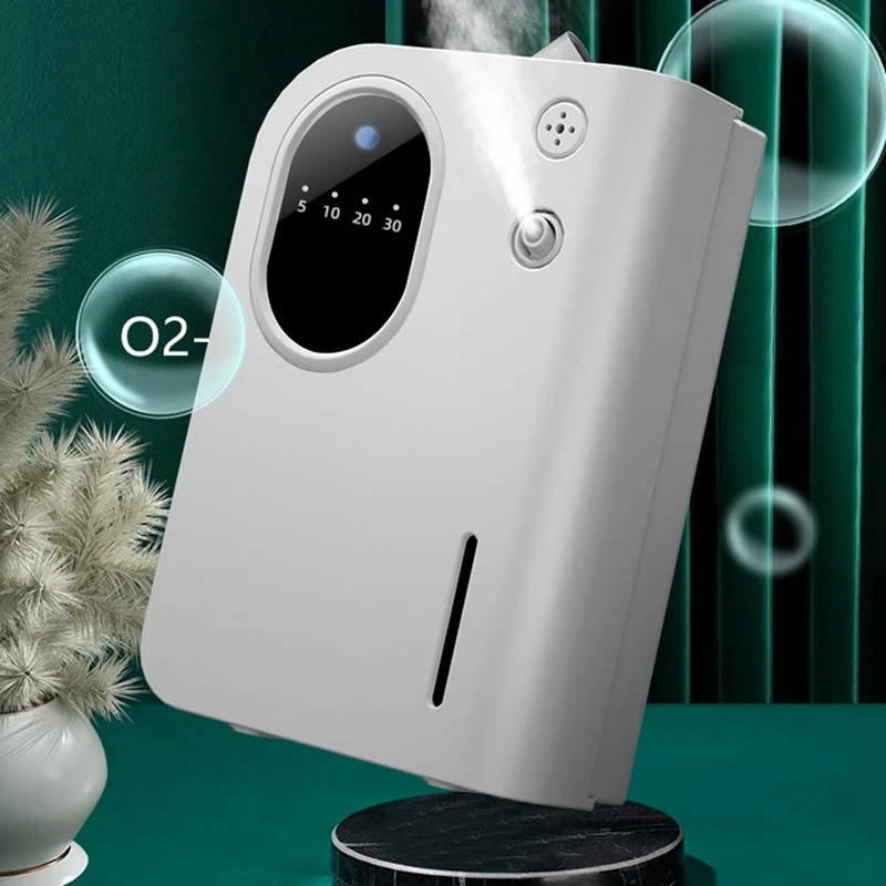 Automatic Purification Air Essential Oil Atomization Aroma Diffuser Negative Ion Aromatherapy Machine ABS For Hotel Home Spa