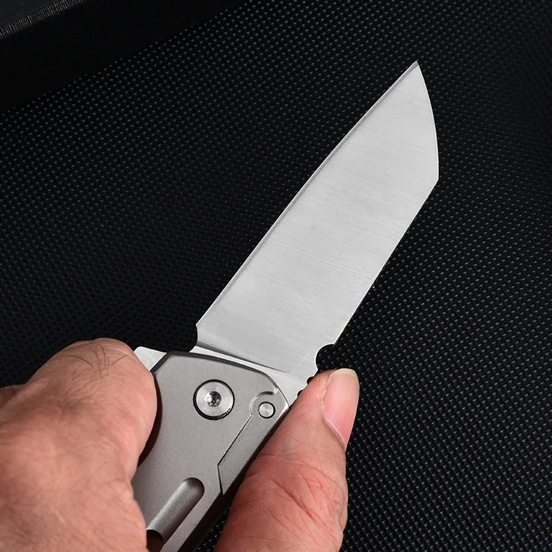 Sharp Folding Knife, EDC Pocket Knife, Self-Defense, Camping Multi-purpose Tactical Knife and Survival Knife, Cutting Knife