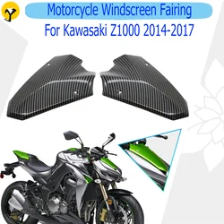 Motorcycle Windshield Fairing For Kawasaki Z1000 2014 2015 2016 2017 Higher Quality ABS Plastic Motorcycle Front Face Parts