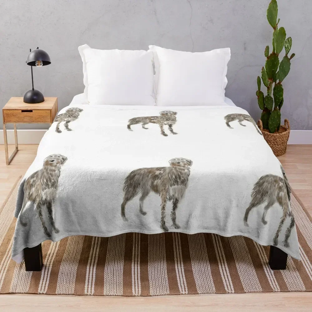 

Deerhound Throw Blanket Bed Fashionable Decorative Sofas warm for winter Blankets For Baby Blankets