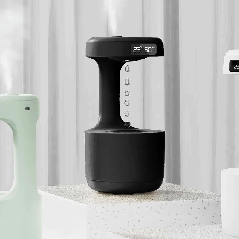 Umidificatore antigravità Aroma Diffusore portatile Piccola casa Muto Umidificatore Camera da letto Purificazione dell'aria Nebbia Xiaomi Acqua
