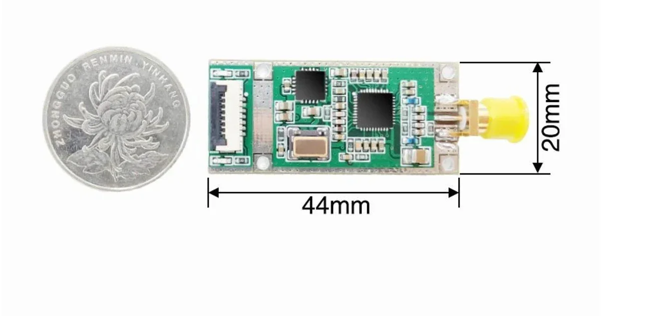 LMX2594 frequency source module broadband frequency phase-locked loop low phase noise signal source point frequency sweep source