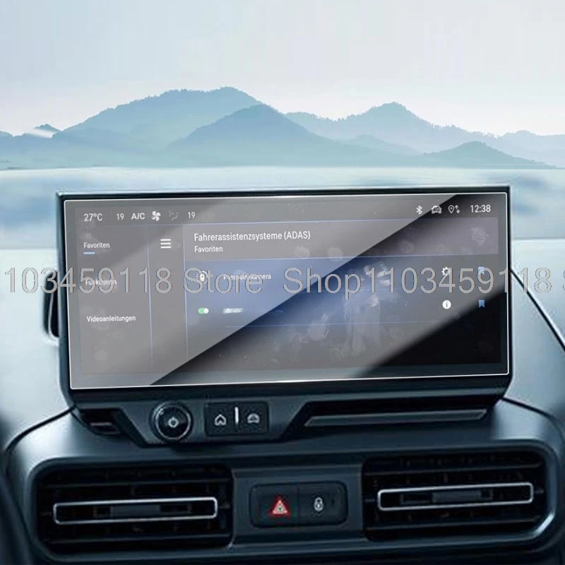 Tempered Glass screen Protector for Opel Combo-e 2022 Car Stickers Meters Protector  Display Navigation Vehicle