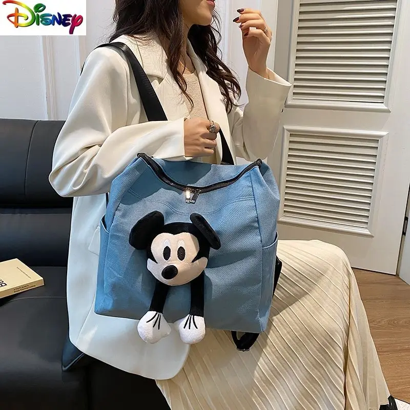 

Disney Fashion Large Capacity Backpack Student Simple, Sweet, Large Capacity Cute Cartoon Mickey Versatile Backpack