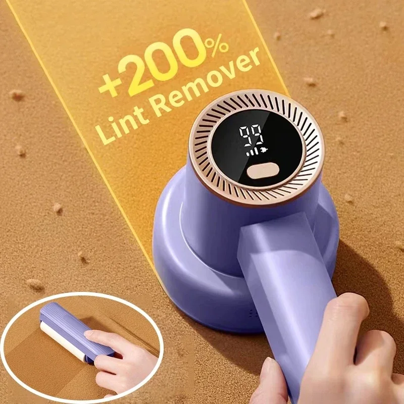 2024 New Portable Electric Lint Remover Clothes USB Lint trimmer fuzz carpets sweater shaver lint pellets cut machine