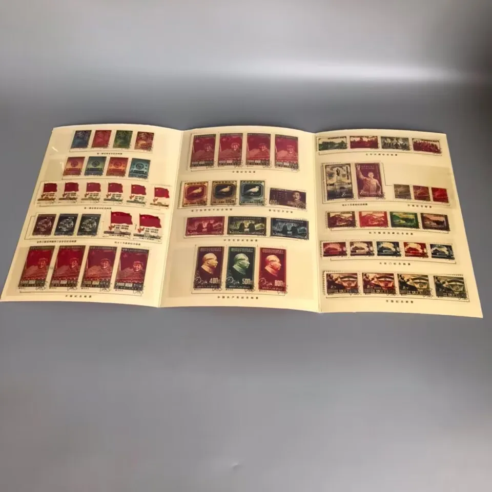 Antique Collection Philatelic China Founding National Day Stamps Memorial Album Cultural Revolution Stamps Dragon Tickets Full S