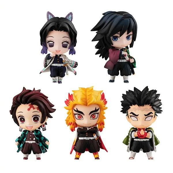 Demon slayer kimetsu no yaiba anime figura caixa misteriosa caixa