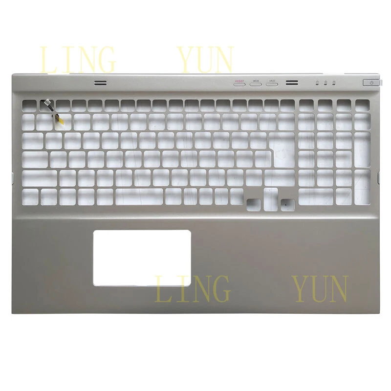 Nuevo para Sony VAIO SVT15 SVT151A11L SVT15115CXS cubierta superior plateada para reposamanos