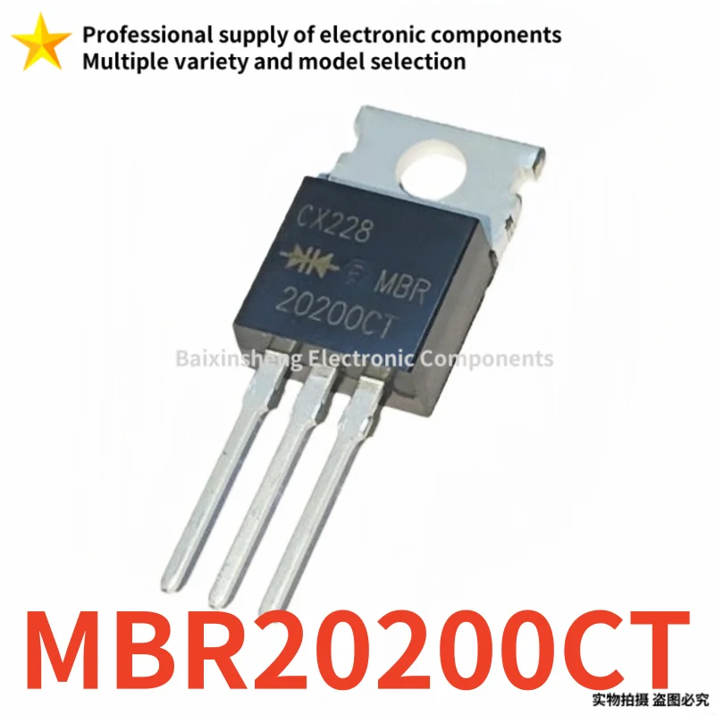 10PCS Brand new quality MBR20200CT MBR20200 20200CT TO-220