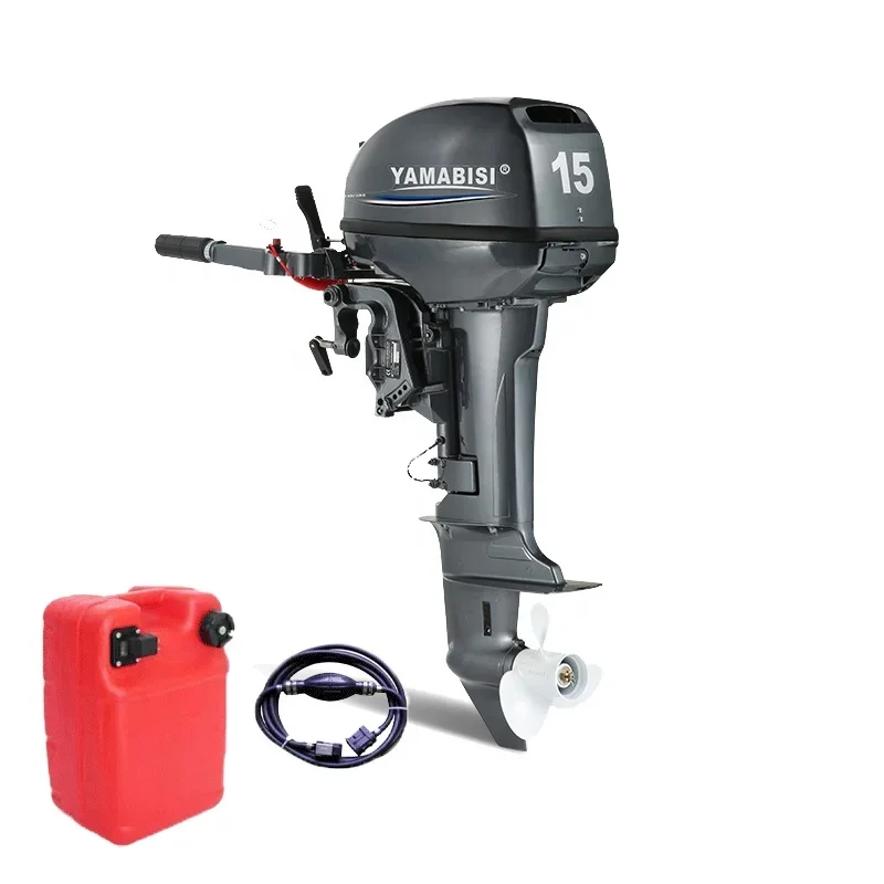 Top Sale Guaranteed Quality Outboard Motor 15hp 2 Stroke Short Shaft Marine Boat Engine