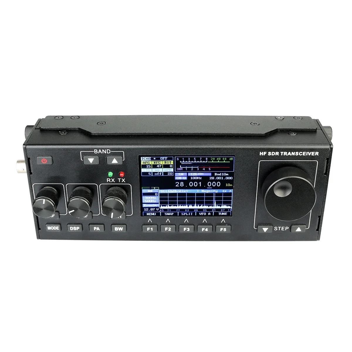 HF SDR Transceiver Amateur Radio Single Sideband Radio SSB LSB CW AM FM Ham Mobile Transceiver Spectrum Dynamic Waterfall