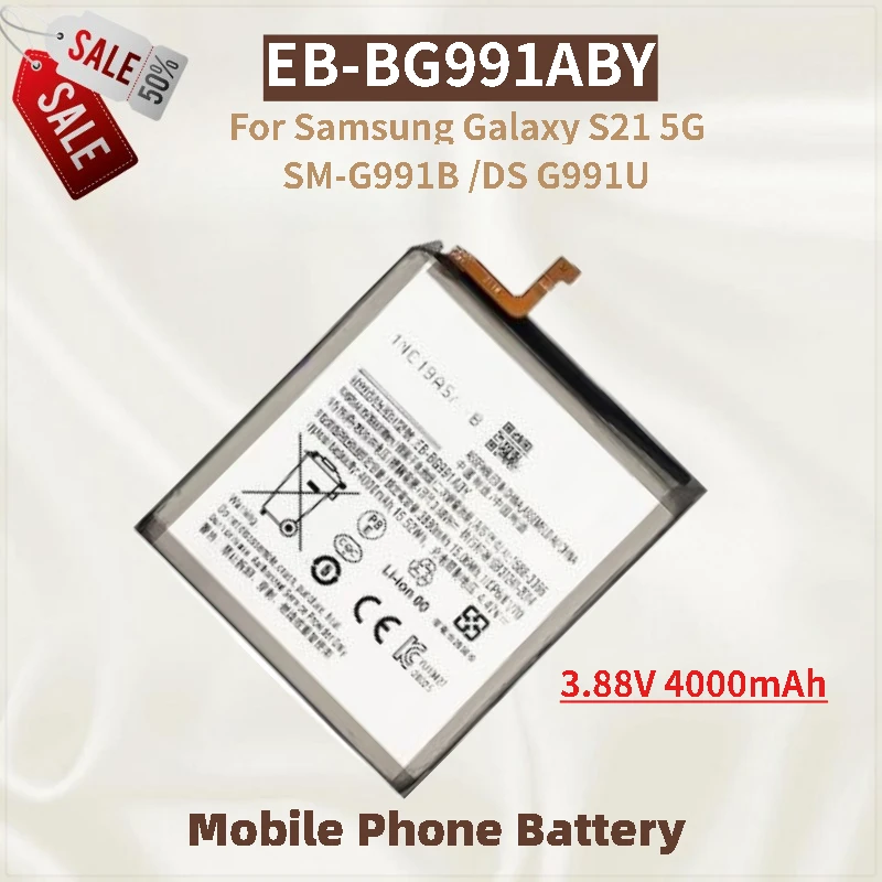 100% جديد جودة عالية EB-BG991ABY بطارية الهاتف 3.88 فولت 4000 مللي أمبير لسامسونج غالاكسي S21 5 جرام SM-G991B /DS G991U