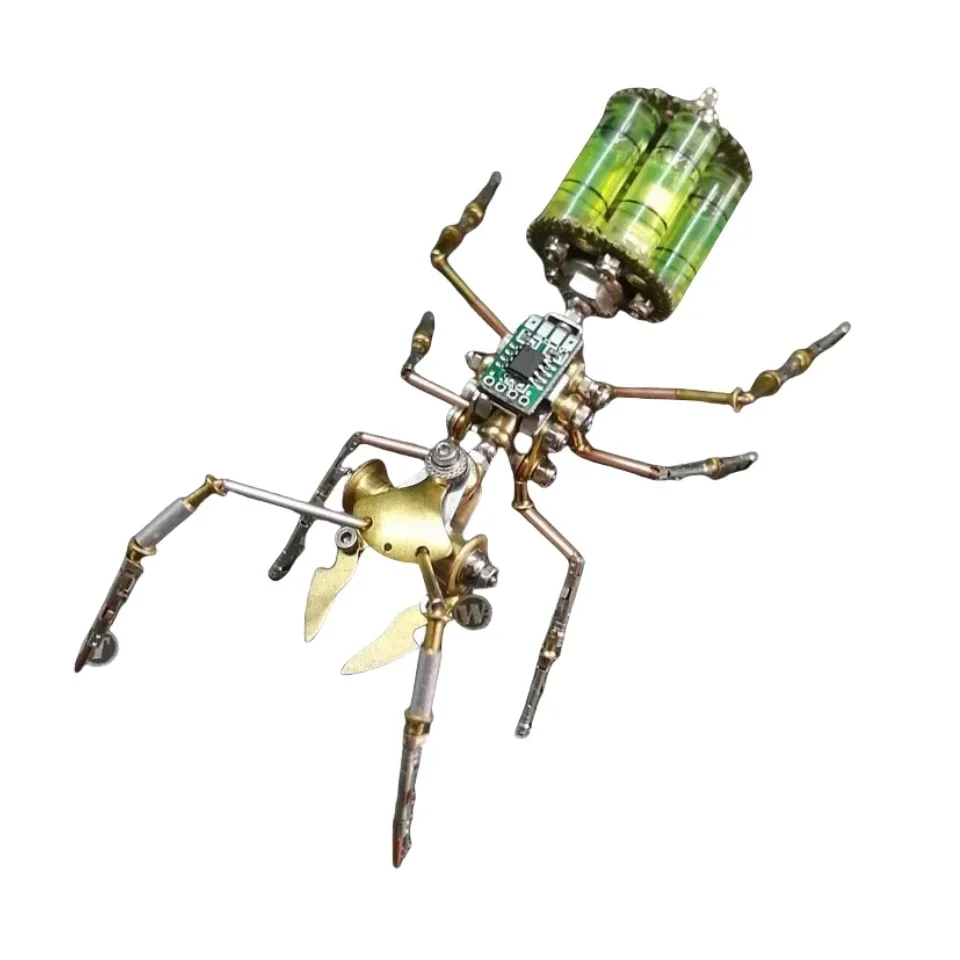 DIY 3D Puzzles Ant Model Metal Assembly Kit Cyberpunk Mechanical Insects  Toy for Adults Kids