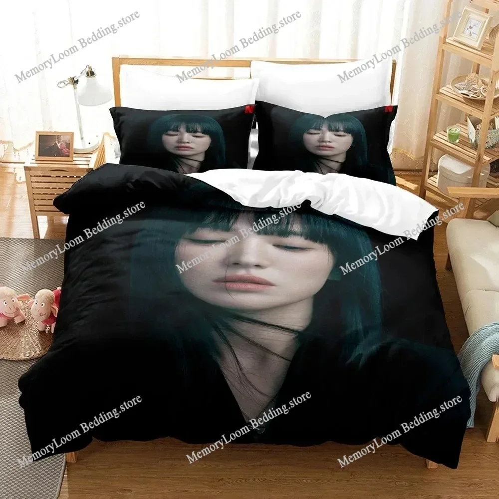 3D Dark Glory Bedding Sets Duvet Cover Set With Pillowcase Twin Full Queen King Bedclothes Bed Linen
