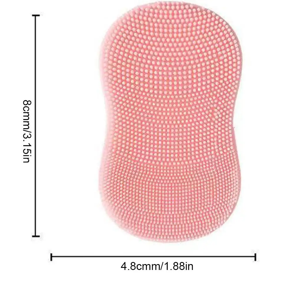 Brosse de nettoyage du visage en Silicone souple, exfoliant pour le visage, élimination des points noirs et de l'acné, épurateur manuel, soins de la peau