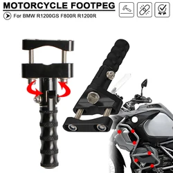 Motorcycle Footrests Highway Rotatable Folding Foot Pegs 22-28mm For BMW R1200GS ADV R1250GS LC F800R/S R1200R GSA S1000XR F900R