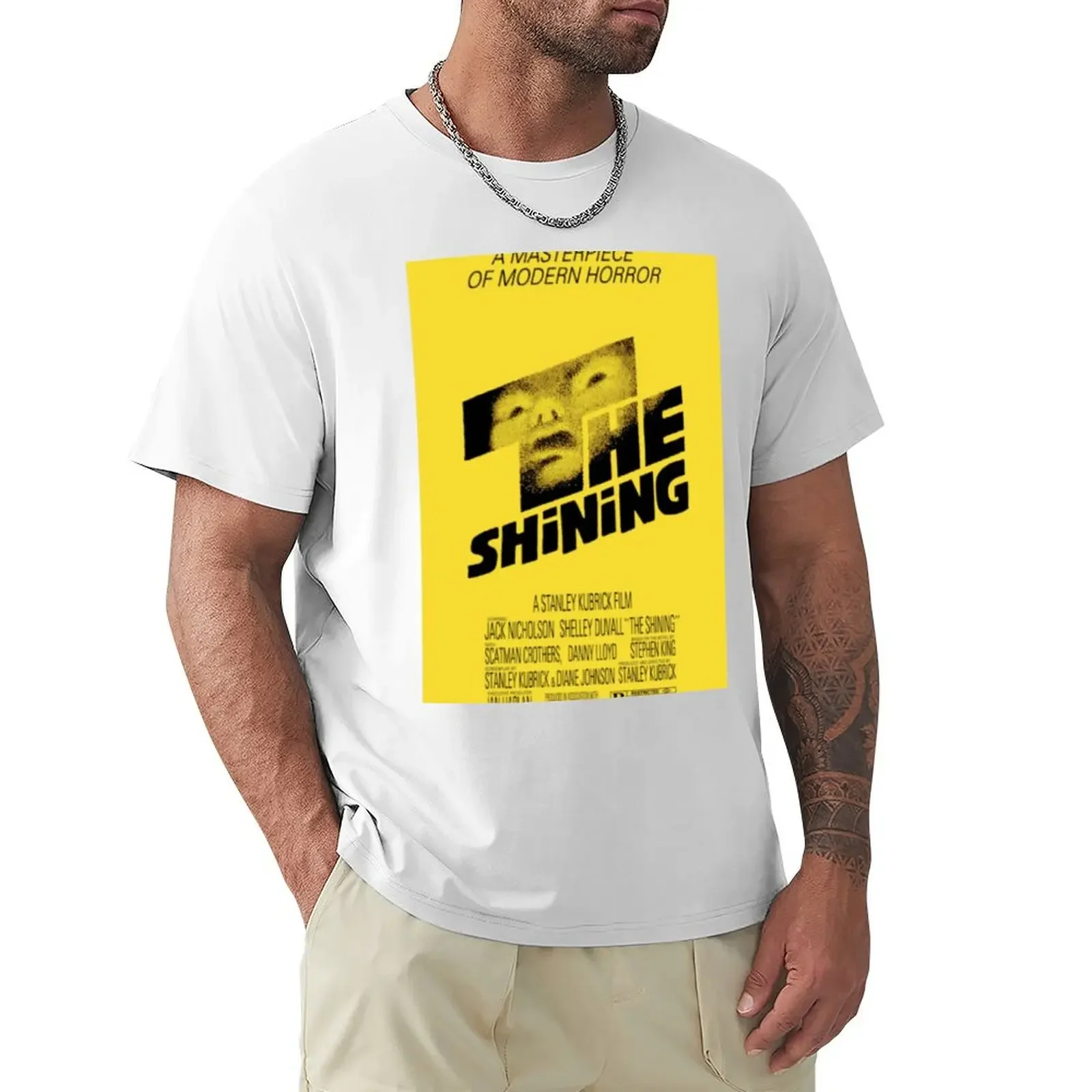 

The shining T-shirt Short sleeve tee animal prinfor boys Aesthetic clothing t shirts for men