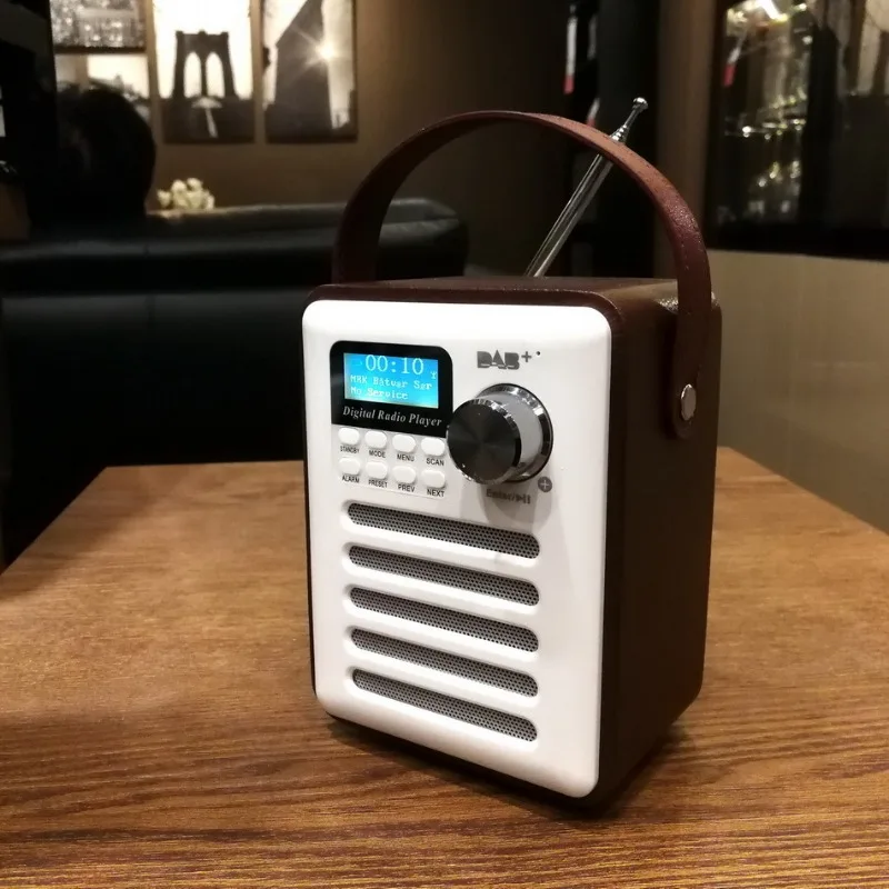 مكبر صوت بخاصية البلوتوث محمول مع DAB/DAB + استقبال راديو رقمي راديو FM التعامل مع USB TF مشغل MP3 دعم محطات الإعداد المسبق