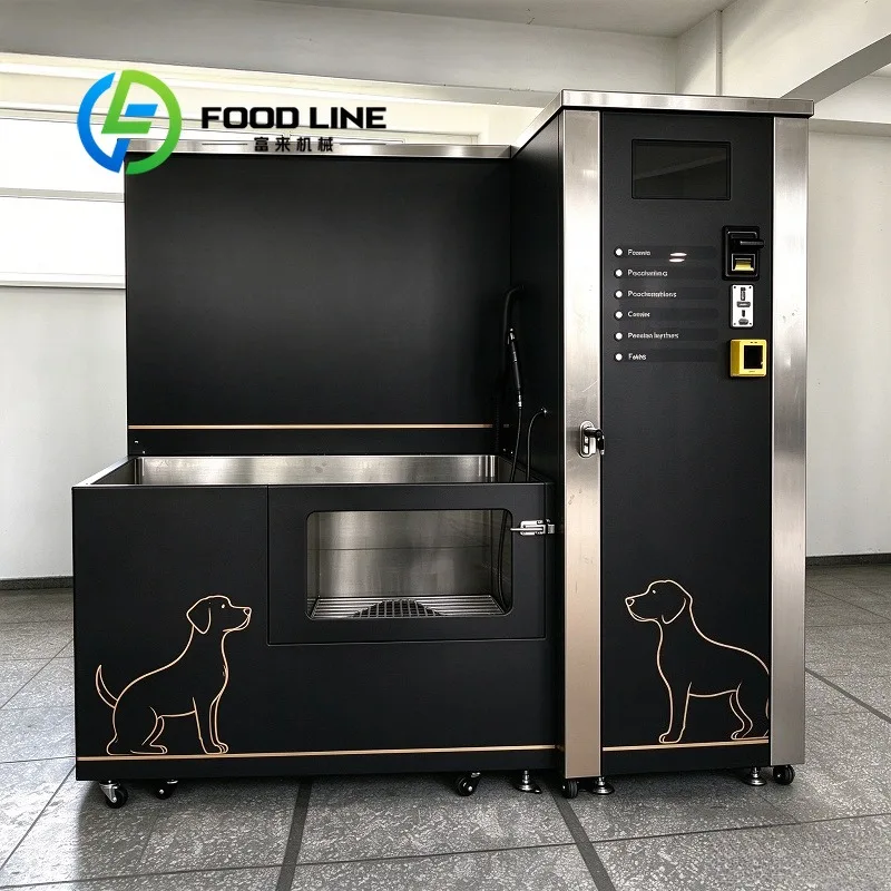 Dog Self Wash Machine Pet Washing Machine Use Built In Shampoo Foam Dispenser Wash Large Dog Kennel Breeding Fast Delivery