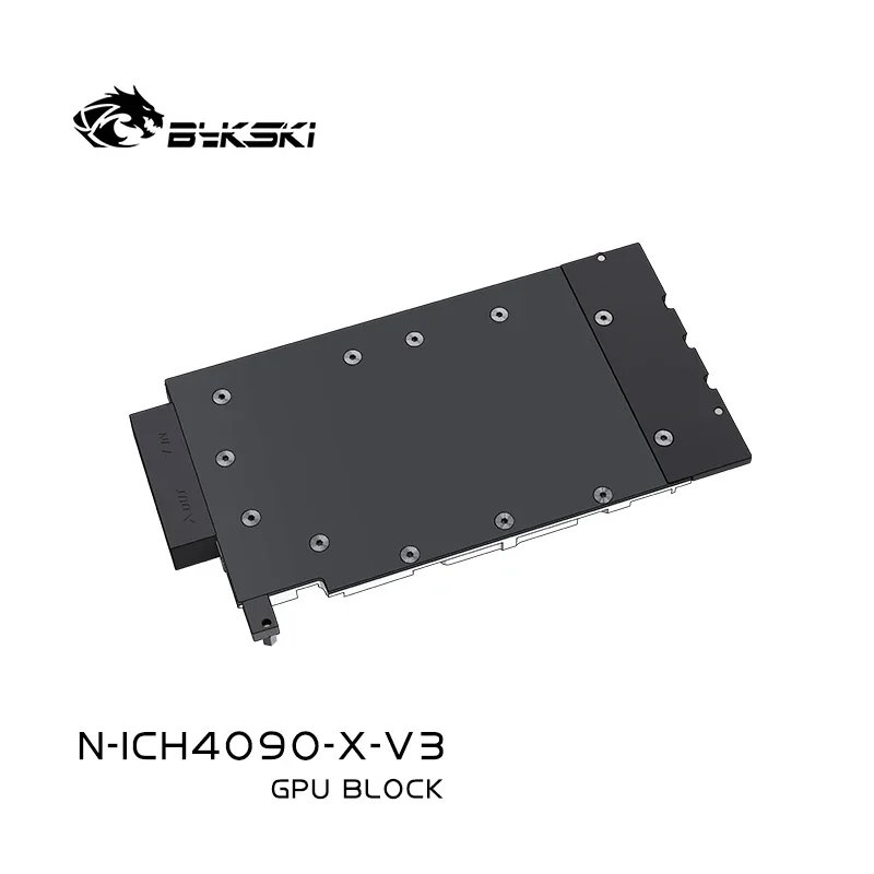 Inno3D GeForce RTX 4090 ICHILL 비디오 카드 냉각/모든 금속 라디에이터에 사용되는 Bykski N-ICH4090-X-V3 GPU 워터 블럭