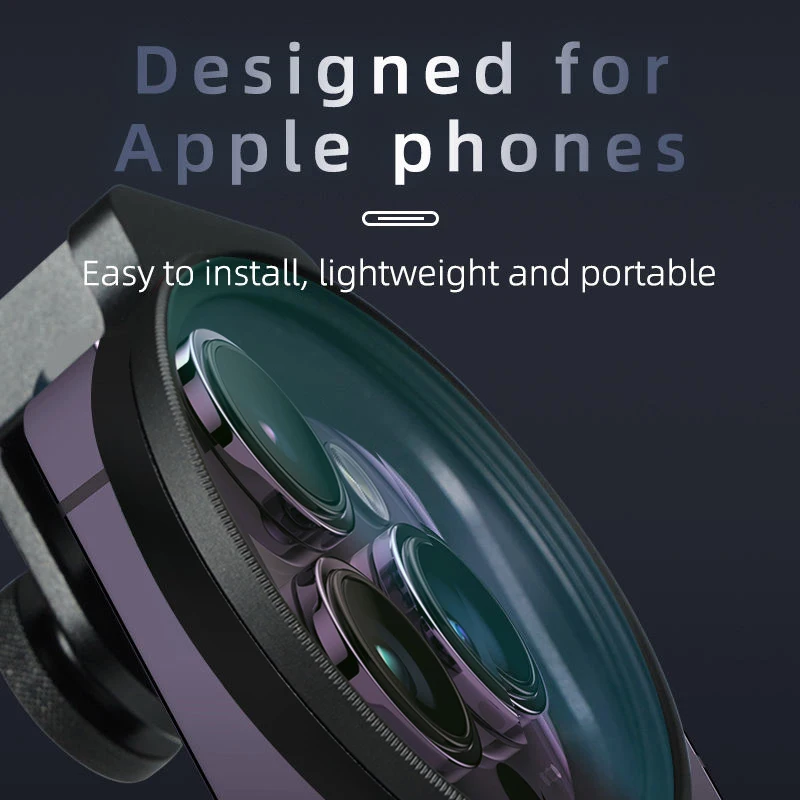 مشبك معدني عام لعدسة مستقطب للهاتف المحمول ، مرشح CPL ، كاميرا دائرية ، ذهب ، ضباب ، 58 ، ND ، أسود ، ضباب