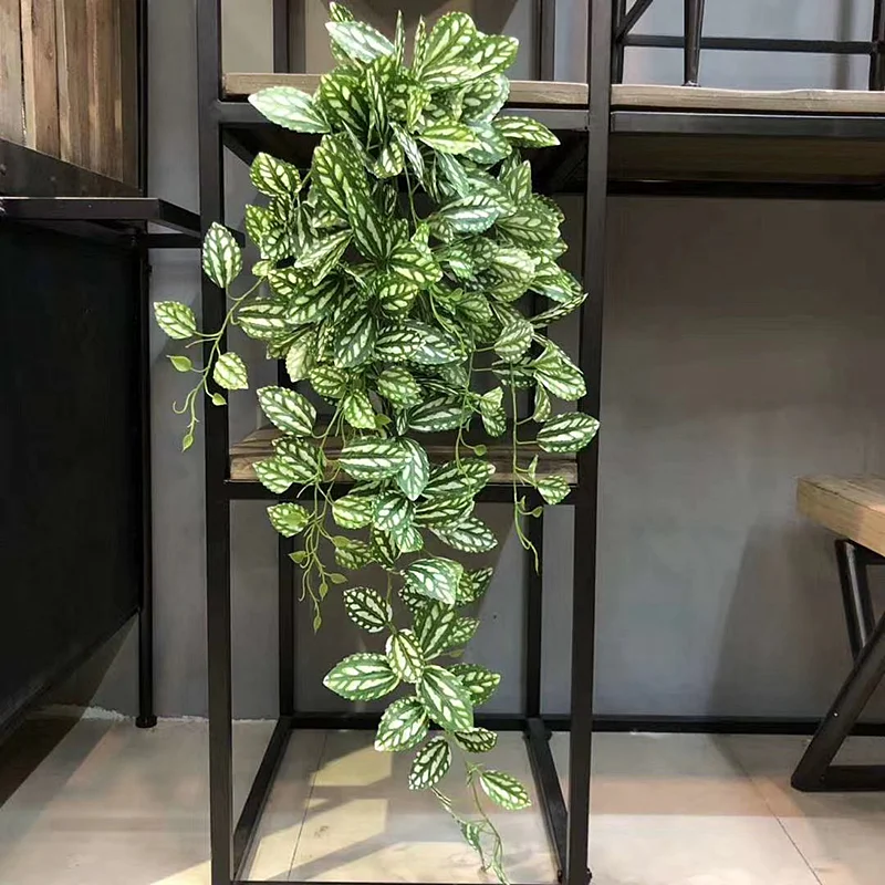 

50-100CM Artificial Vine Green Tropical Fake Plants Rattan Autumn Hanging Winding Rattan Garden Balcony Home Decor Accessories