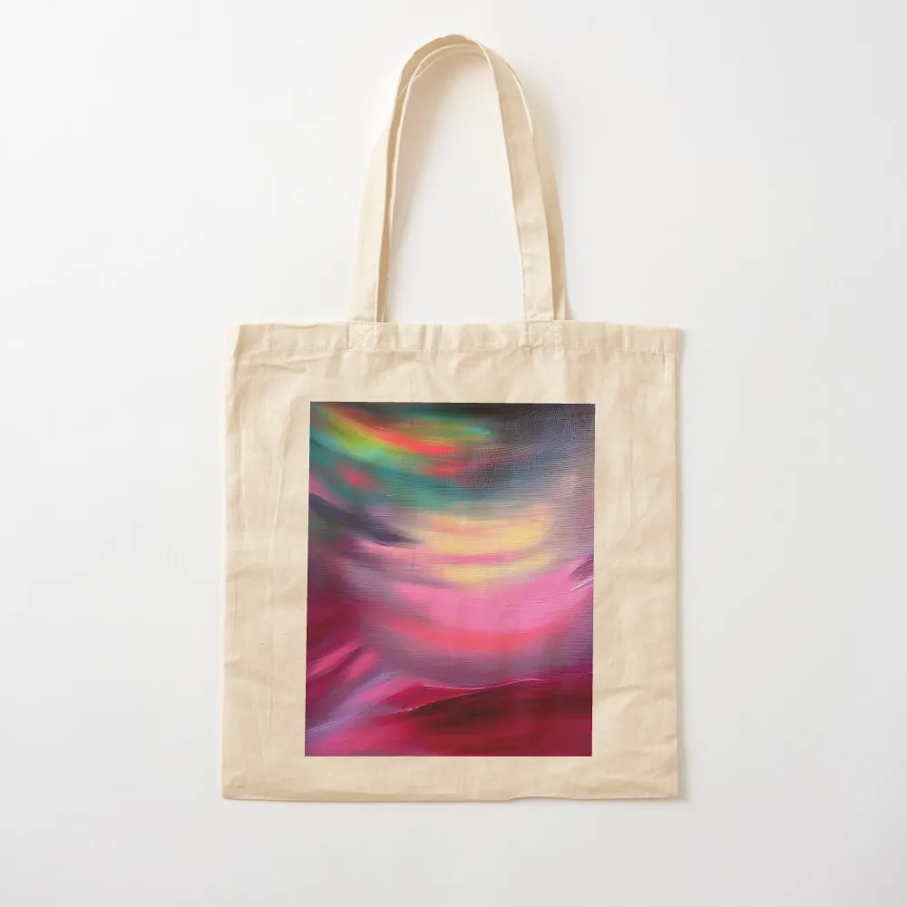 

Magenta Serenity: A Soft Pastel Multicolored Abstract Style Design Tote Bag shopper bag woman Gift bags Canvas Tote Bag