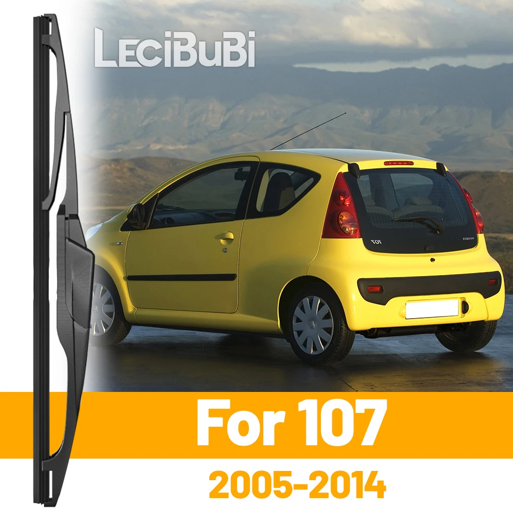 Für Peugeot 107 2005–2014 2009 2010 2011 2012 2013, Heckscheibe, Scheibenwischerblatt, Heckklappe, Fensterwischer, Zubehör