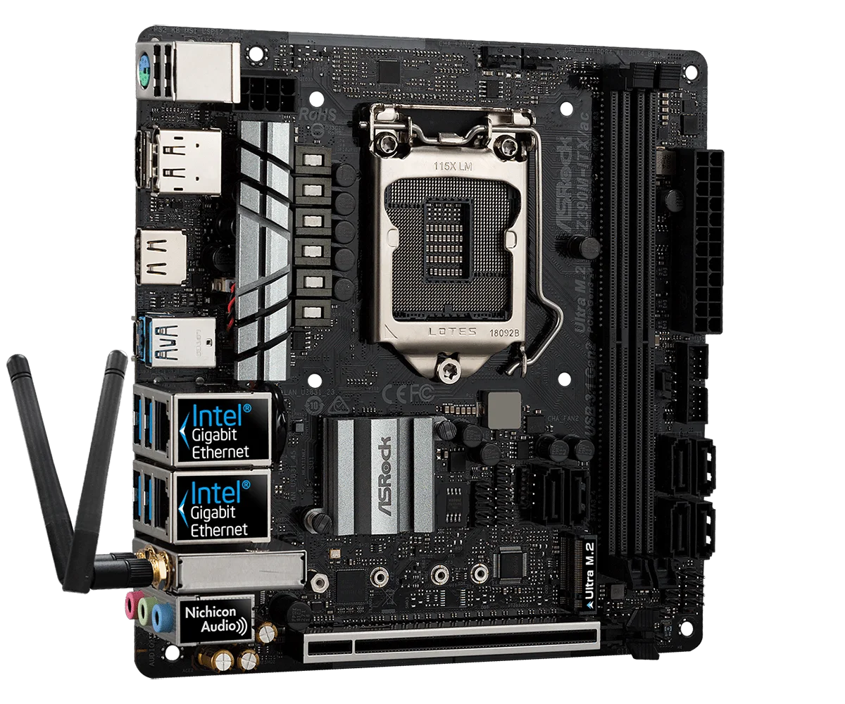 Placa-mãe Asrock Z390M-ITX/AC - Intel Cpu Core I9 avaliação e preço