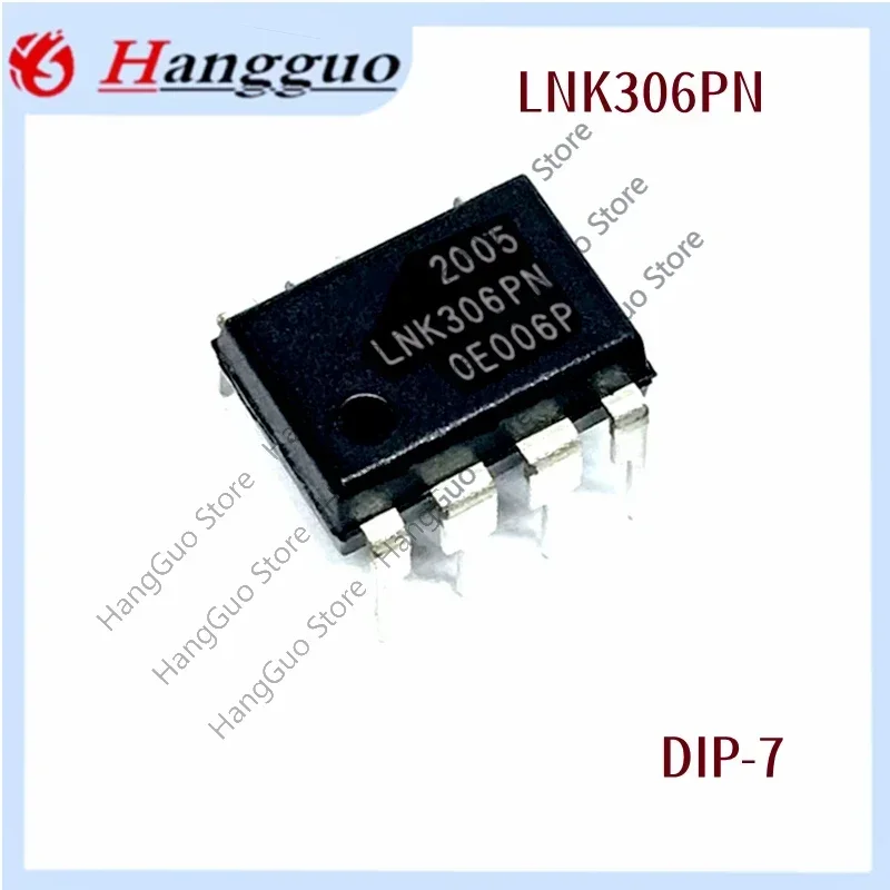 10-50PCS/Lot Brand new and original  LNK306PN LNK306P LNK306 DIP-7 Power management IC chip Best quality