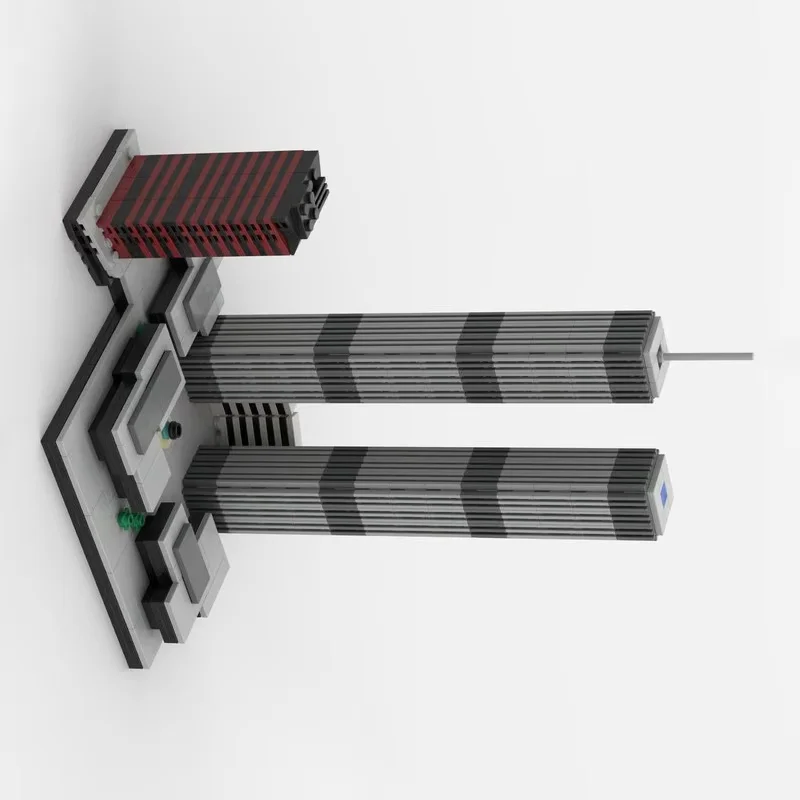 Custom MOC World Trade Center Building Blocks Set - 982-Piece Miniature Architectural Model, Ideal Creative Gift for Architectur