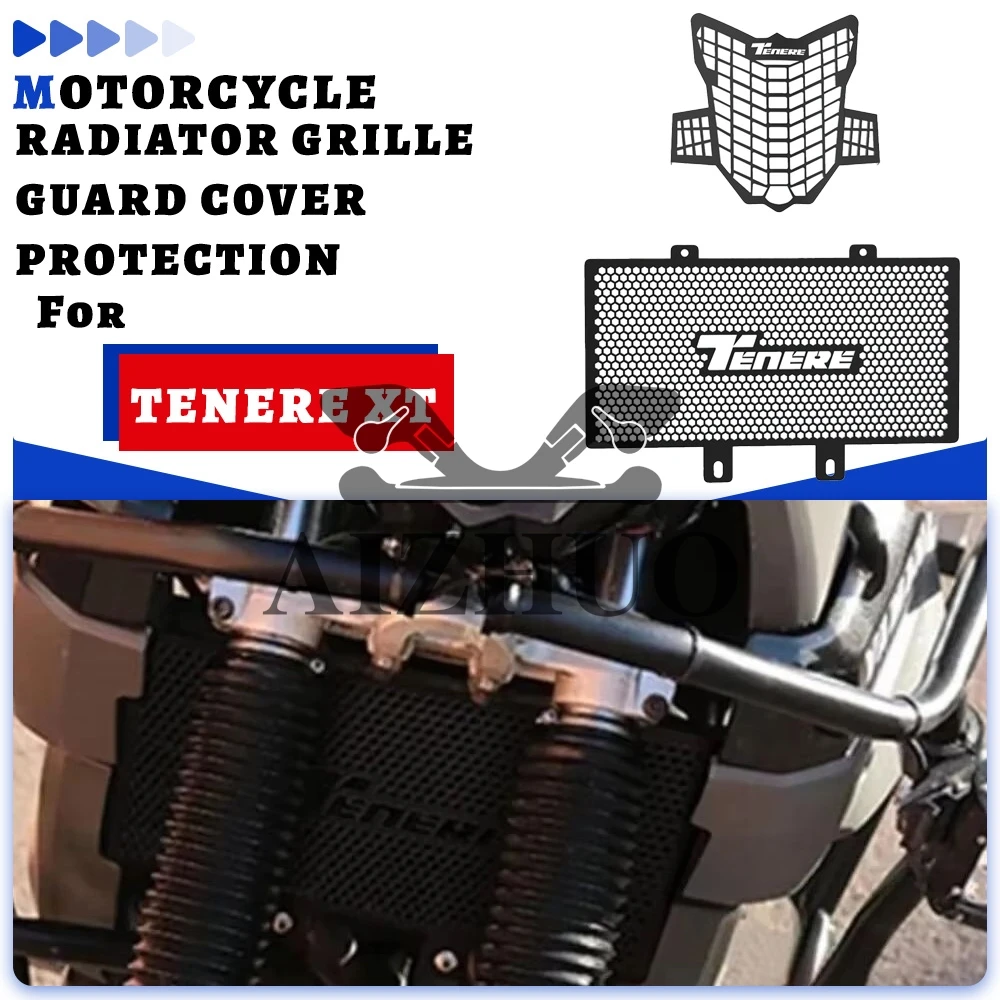 

FOR YAMAHA XT660Z SUPER TENERE XT 660 Z Tenere 2008-2016 Motorcycle Radiator Grille Guard Cover Protector Headlight Grill Guards