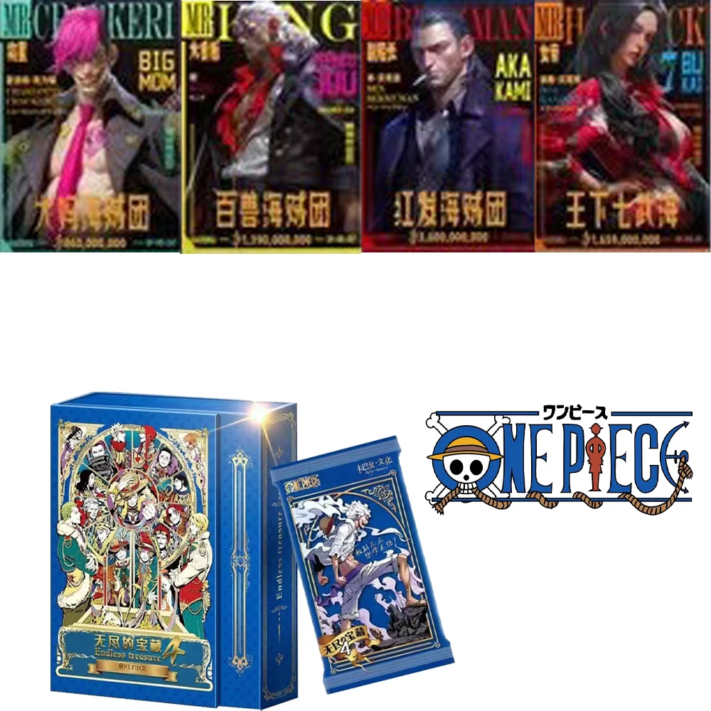 

One Piece Cards Japanese Anime Character Collection Cards Booster Box Full SetPaper Playing Kid Toys Game CardBirthday gifts