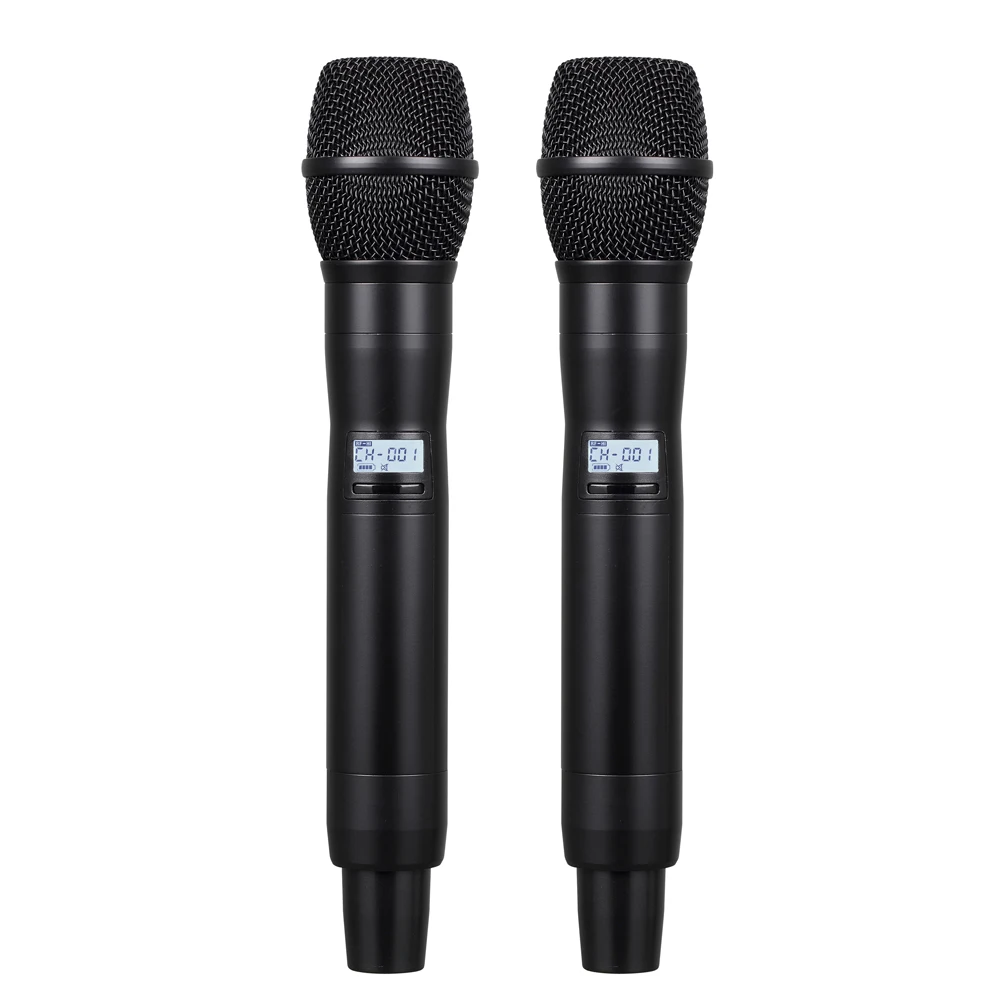 AD4D-II 200 Kanaal Digitale Draadloze Microfoon Systeem Ksm9 Handheld Adx2 Dj Karaoke Podium Zingen Vocale Mic